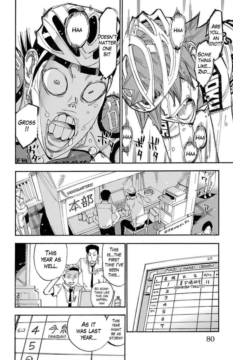 Yowamushi Pedal Chapter 350 6